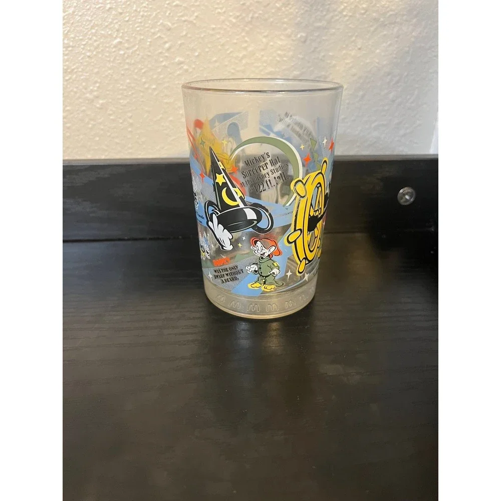 Disney Collectible 100th Anniversary Mcdonalds Glass Cup